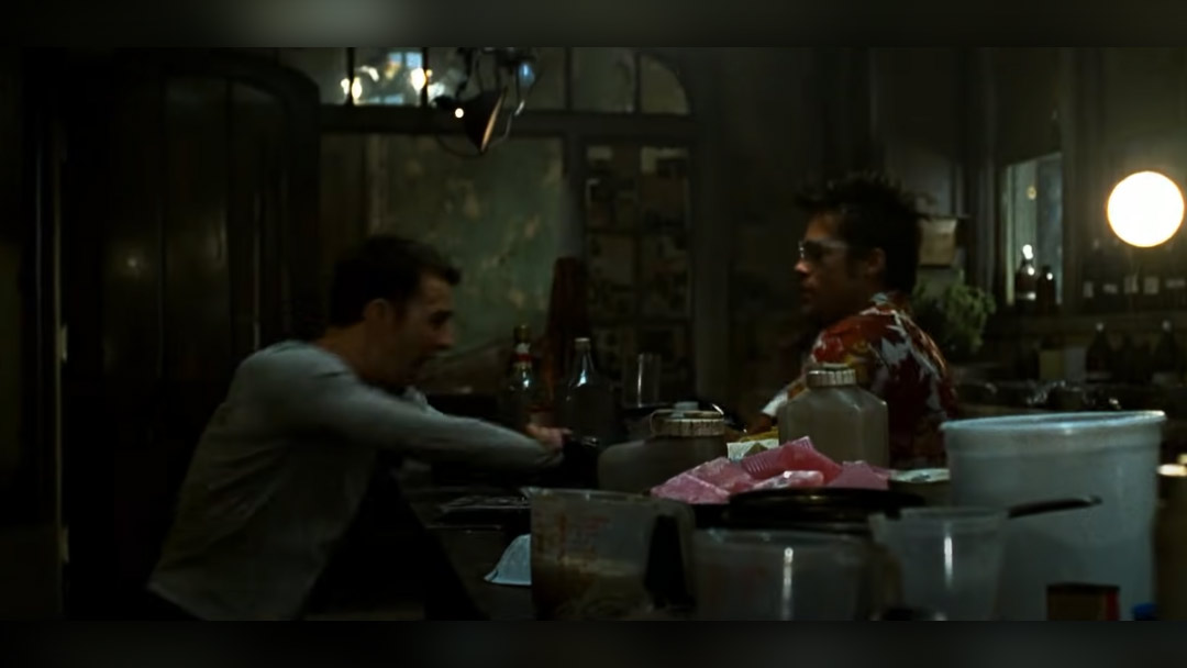 Scene from Fight Club - This is a Chemical Burn